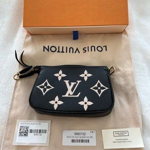 Louis Vuitton Mini Pochette in Empreinte Leather